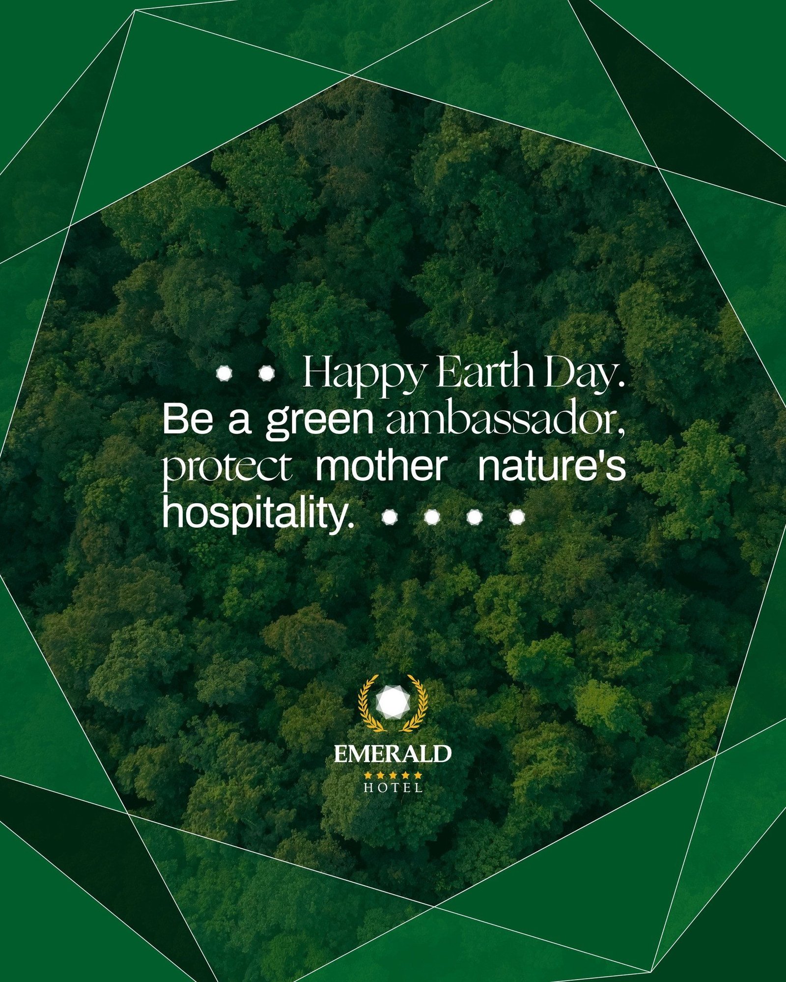 Happy Earth Day. A greener future requires our help