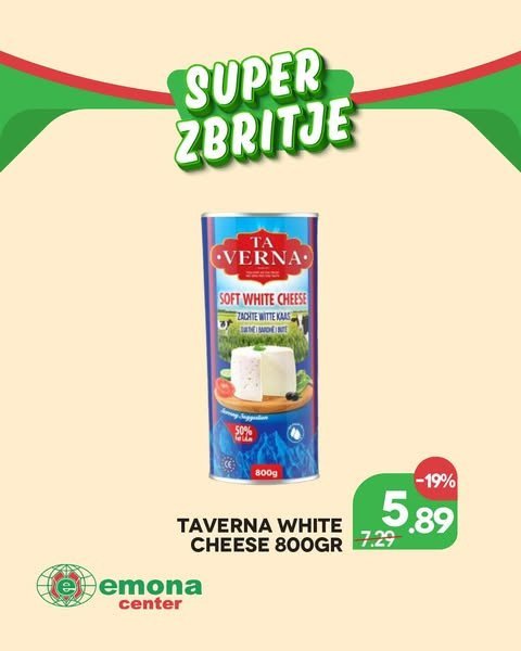 Zbritje ne te gjitha produktet