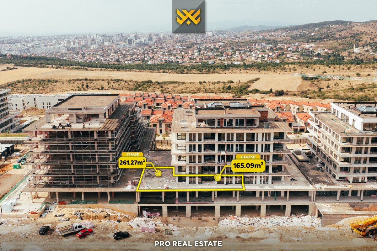 Banesë - Teracierë 165.09m² për SHITJE në Marigona Hill