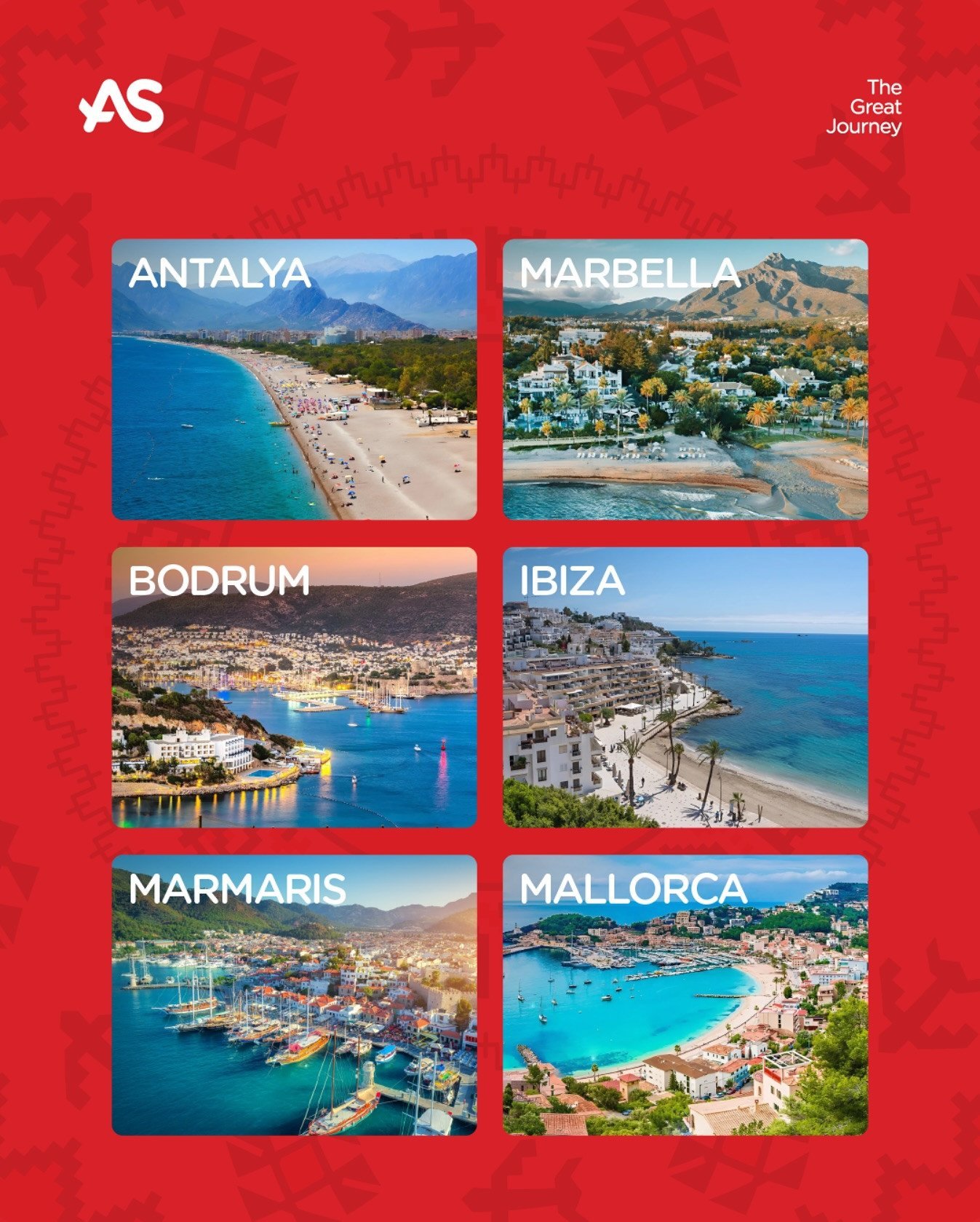 Zgjidh destinacionin tënd mesdhetar me As Travel Club