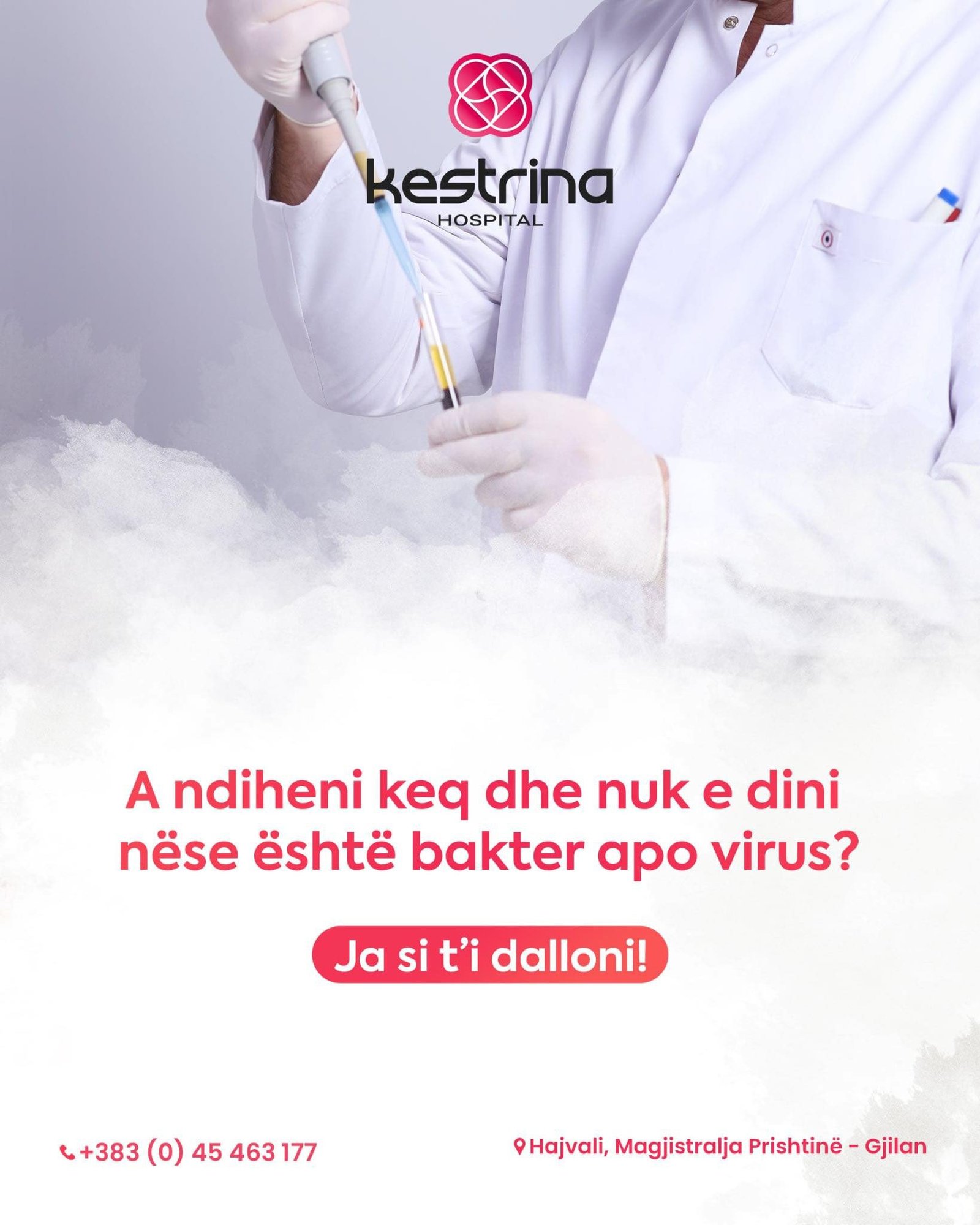 Shumë pacientë mendojnë se çdo temperaturë ka nevojë për antibiotik – por jo gjithmonë!