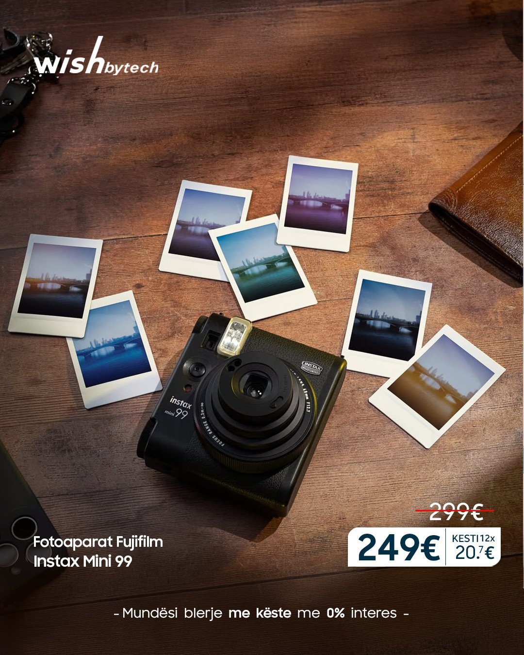 Instax Mini 99 nuk është thjesht një aparat fotografik – është një përvojë e tërë