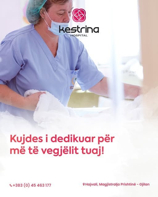 Në Spitalin Kestrina ofrojmë kujdes të specializuar për foshnjet dhe fëmijët që nga lindja