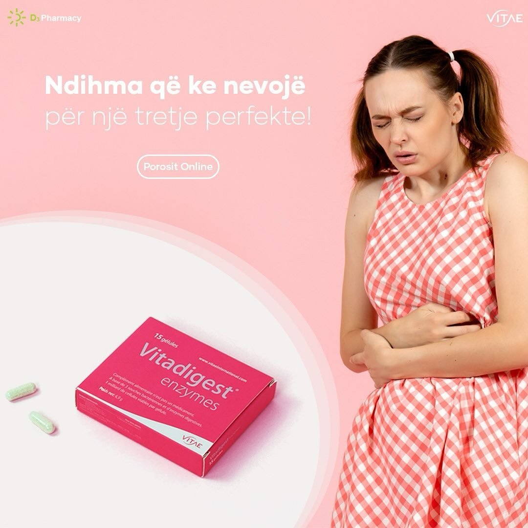 Lehtëso tretjen me vetëm një kapsul të Vitadigest!
