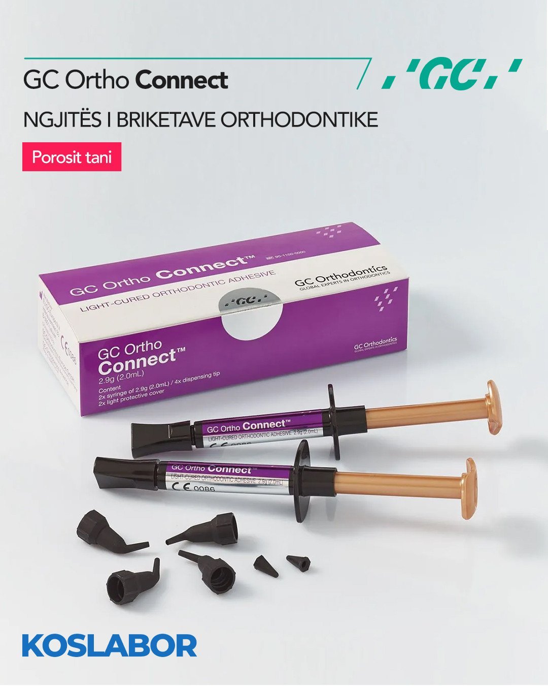 Ngjitës për briketa ortodontike GC Ortho Connect