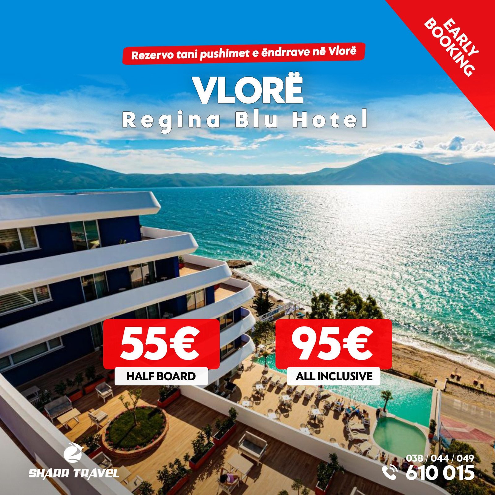 Regina Blue Resort (Radhimë, Vlorë)