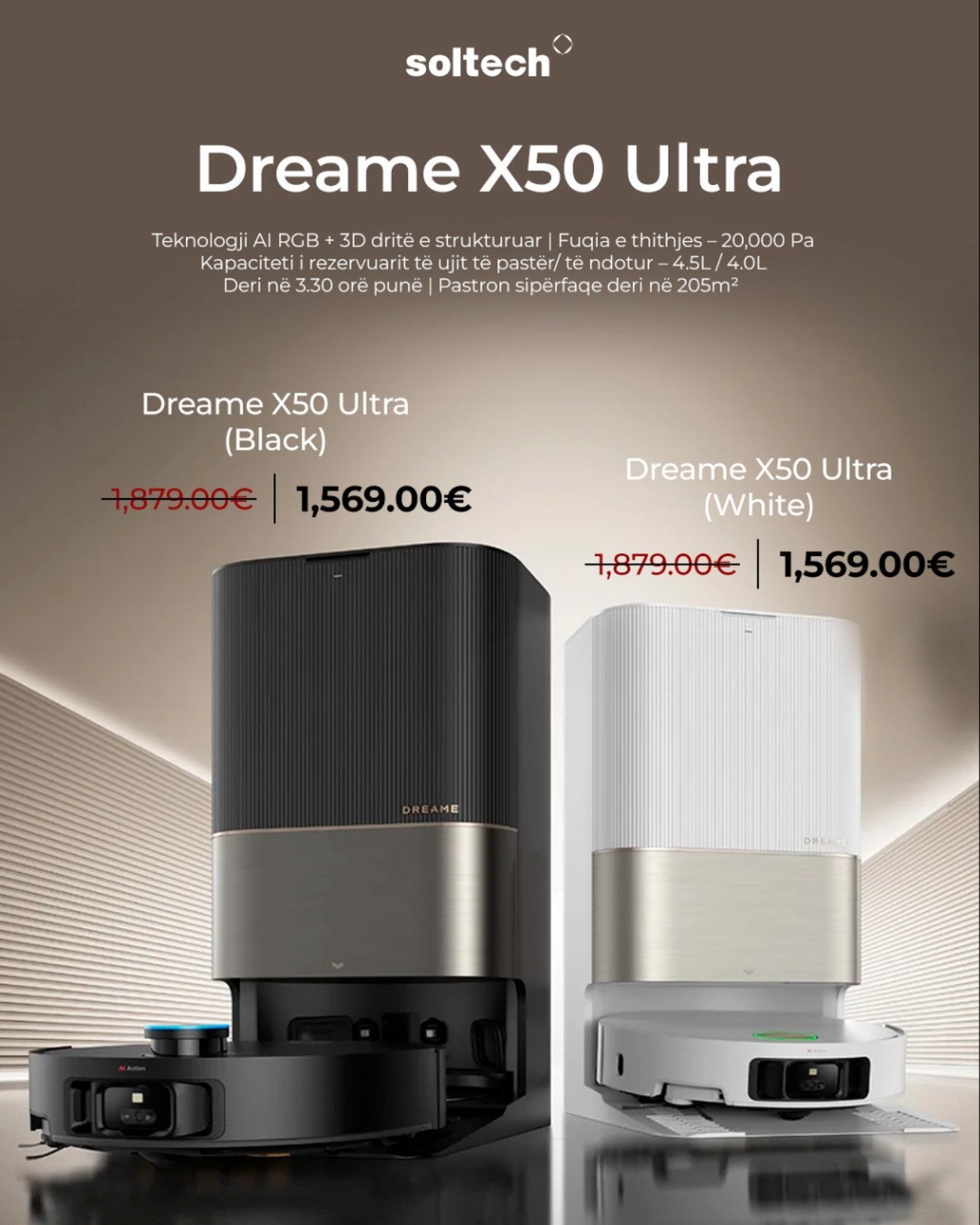 Fshesa robotike Dreame X50 Ultra