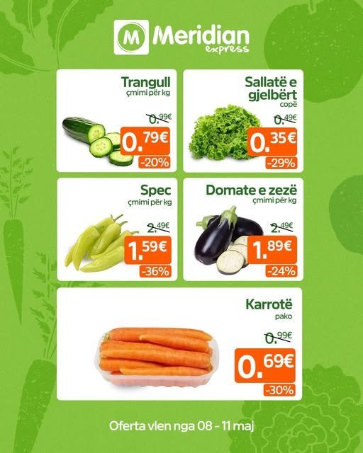 Freskinë e frutave dhe perimeve e shijoni me çmime të lira