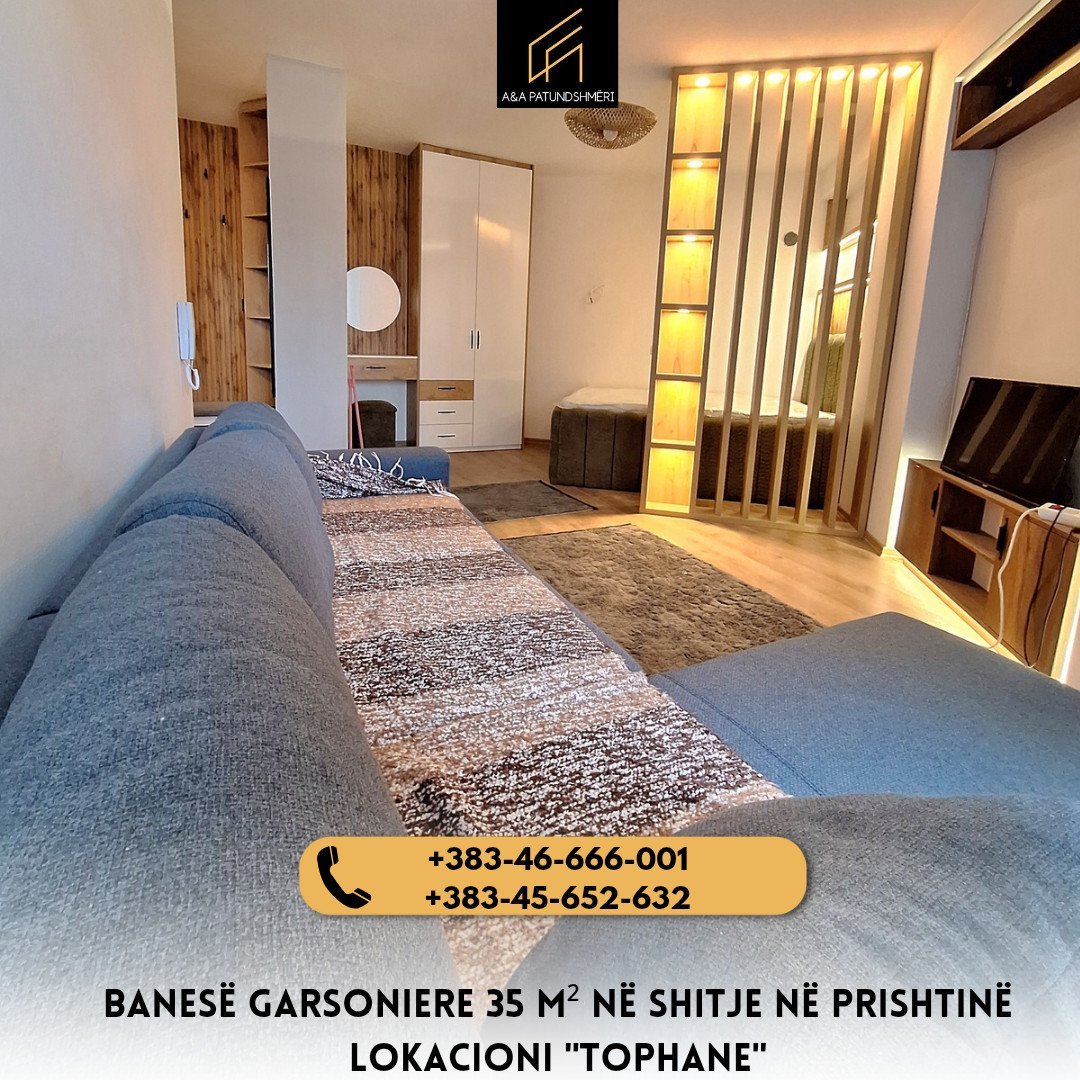 Banesë Garsoniere 35 m² në Shitje Prishtinë/Tophane