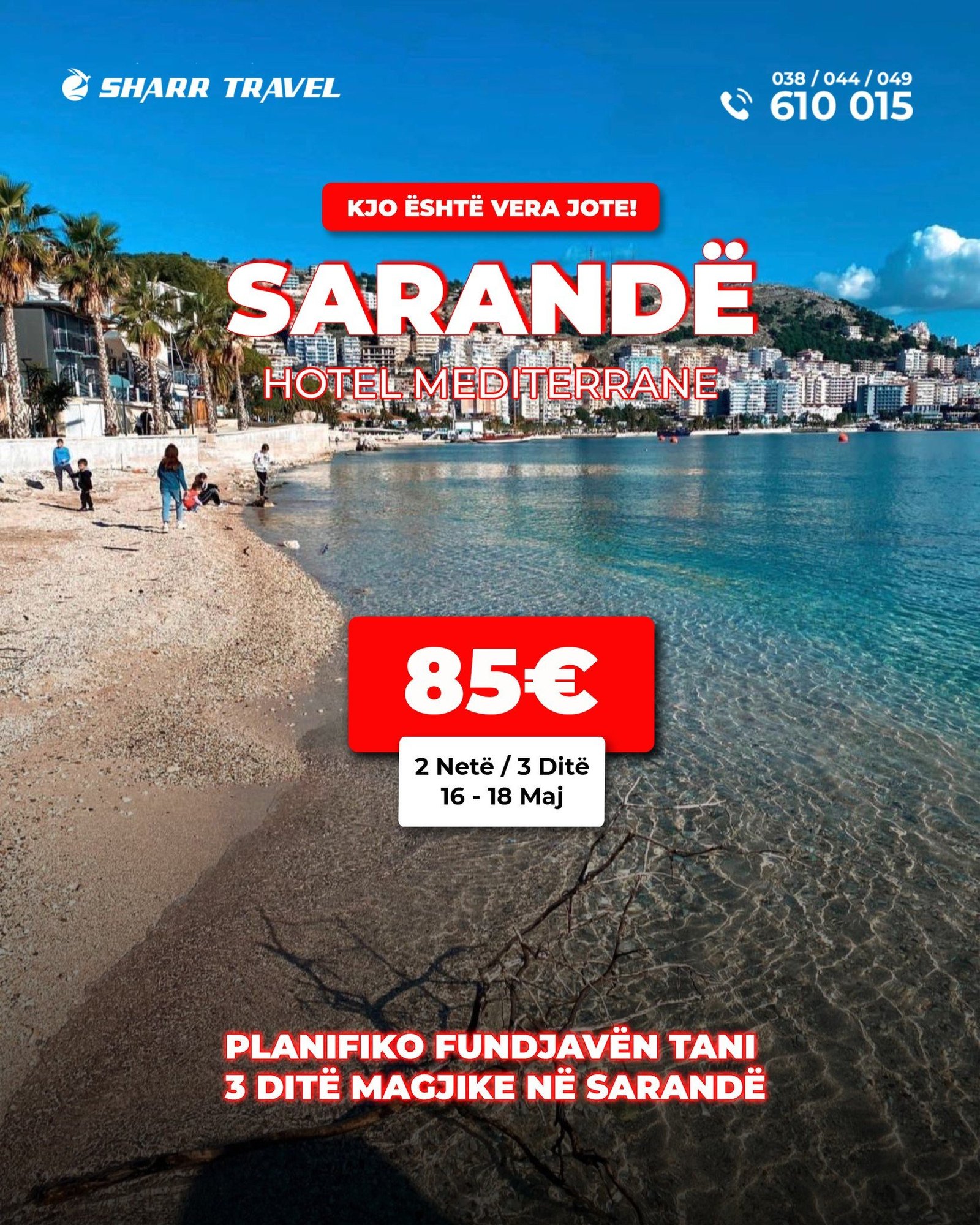 hijoni rrezet e para të diellit  në Hotel Mediterrane - Sarandë, Korfuz