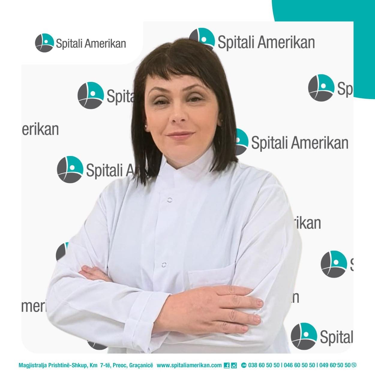 Stafit mjekësor të Spitalit Amerikan 2 në Kosovë i bashkohet Dr. Hajrije Ismaili