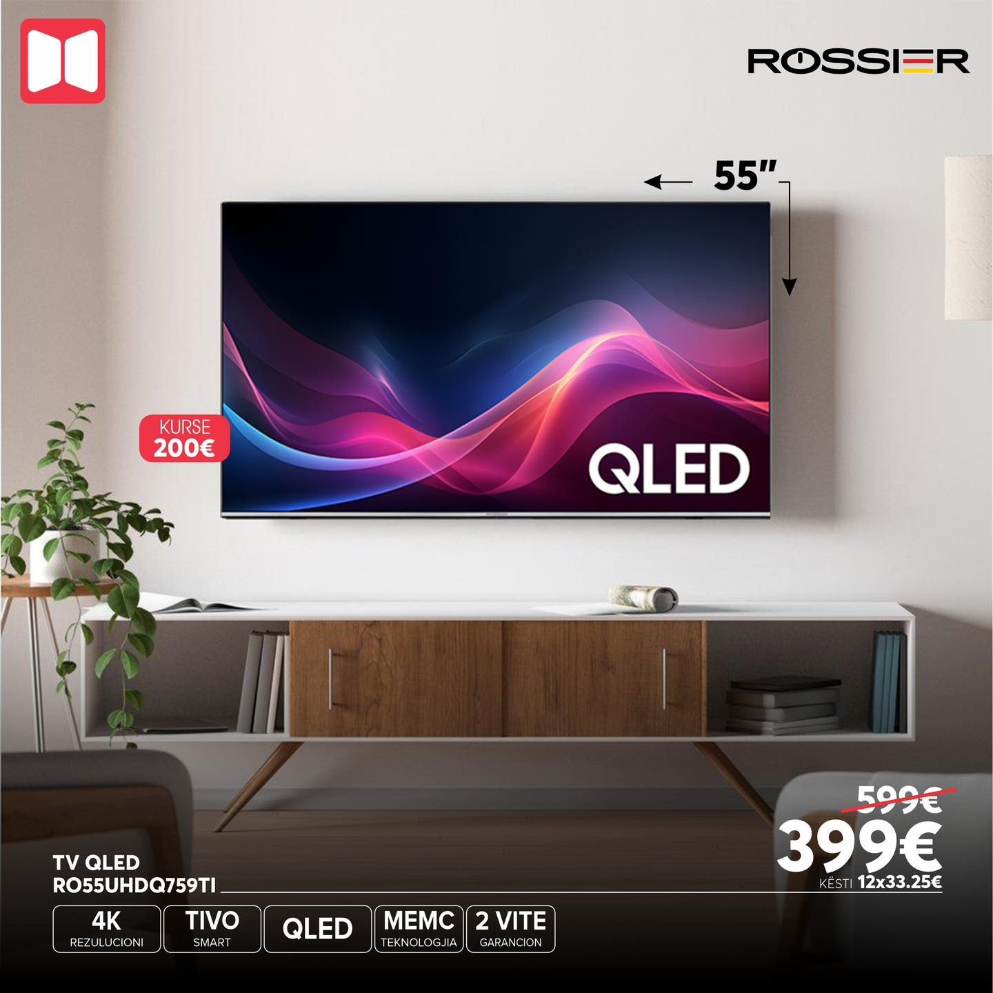Rossier TV QLED