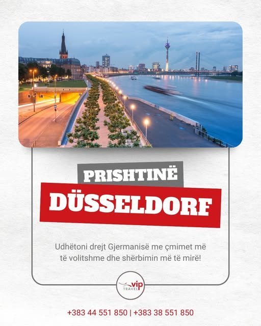 Fluturime direkte nga Prishtina për në Gjermani me çmime speciale