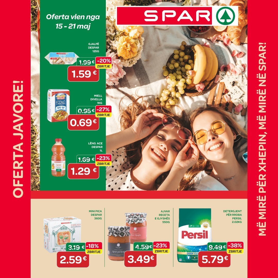 Plot oferta e çmime t'lira ju presin në SPAR