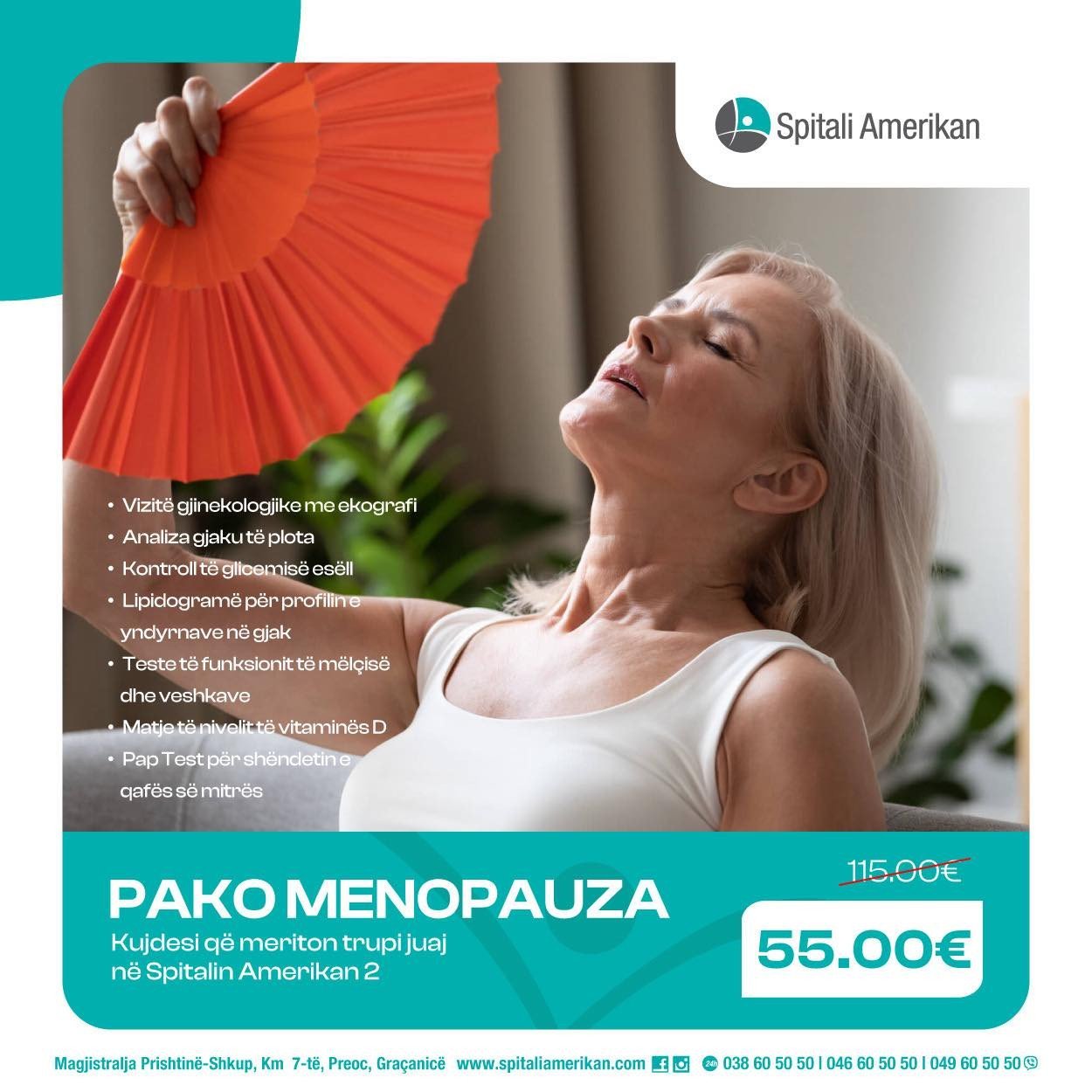 Pako Menopauza: Kujdesi që meriton trupi juaj