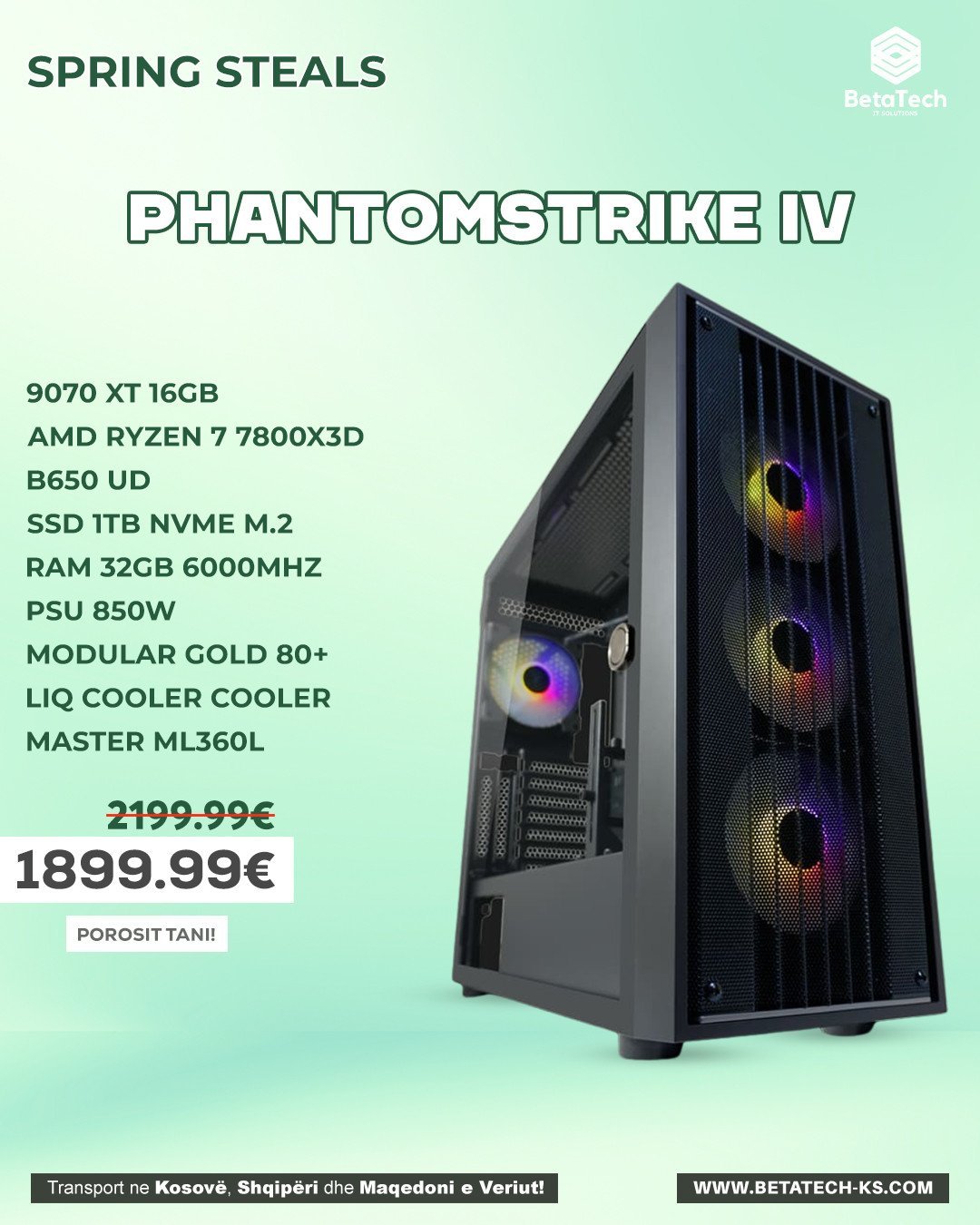 Fuqi ekstreme për krijues dhe gamer-a profesionistë