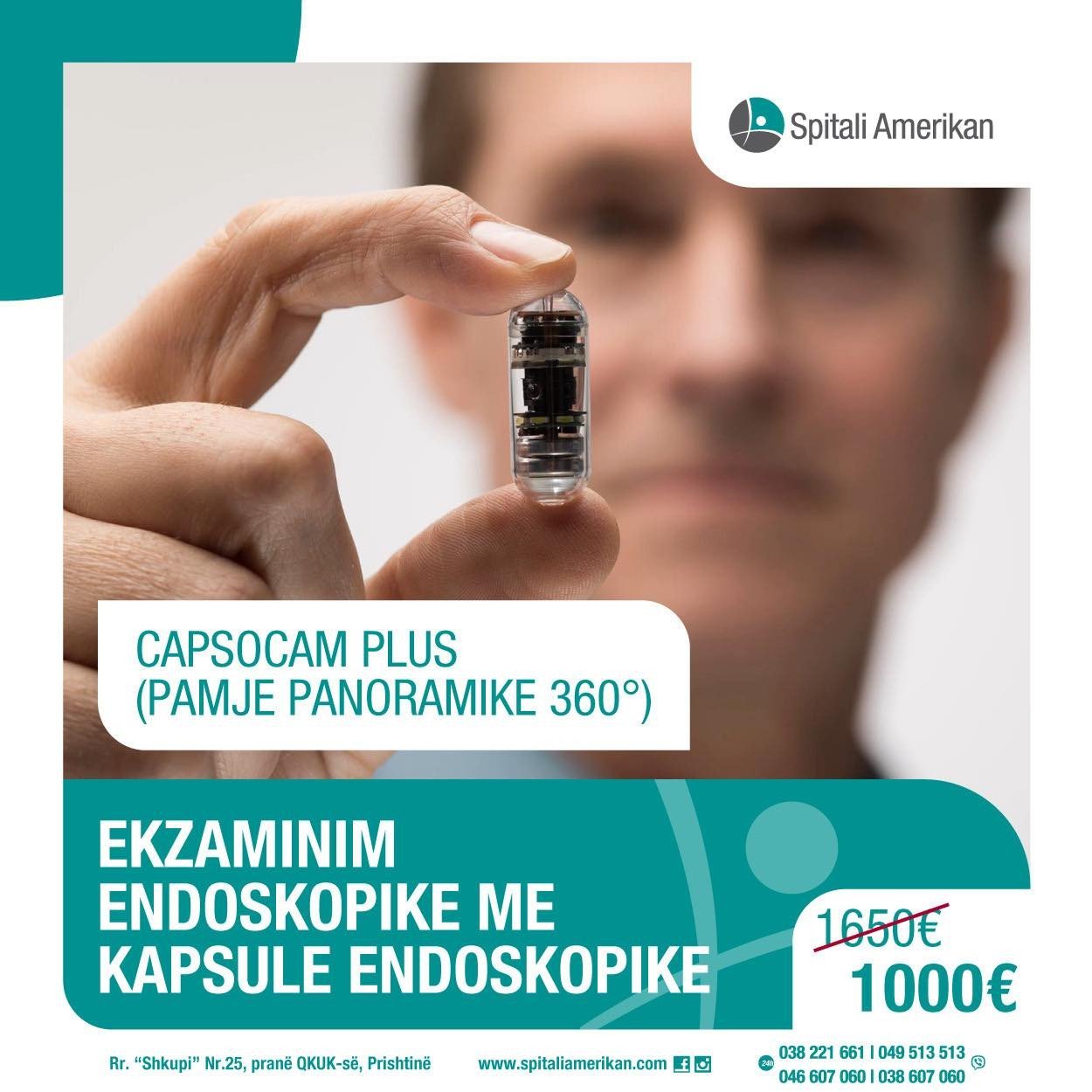 Ekzaminim endoskopik me kapsul endoskopike