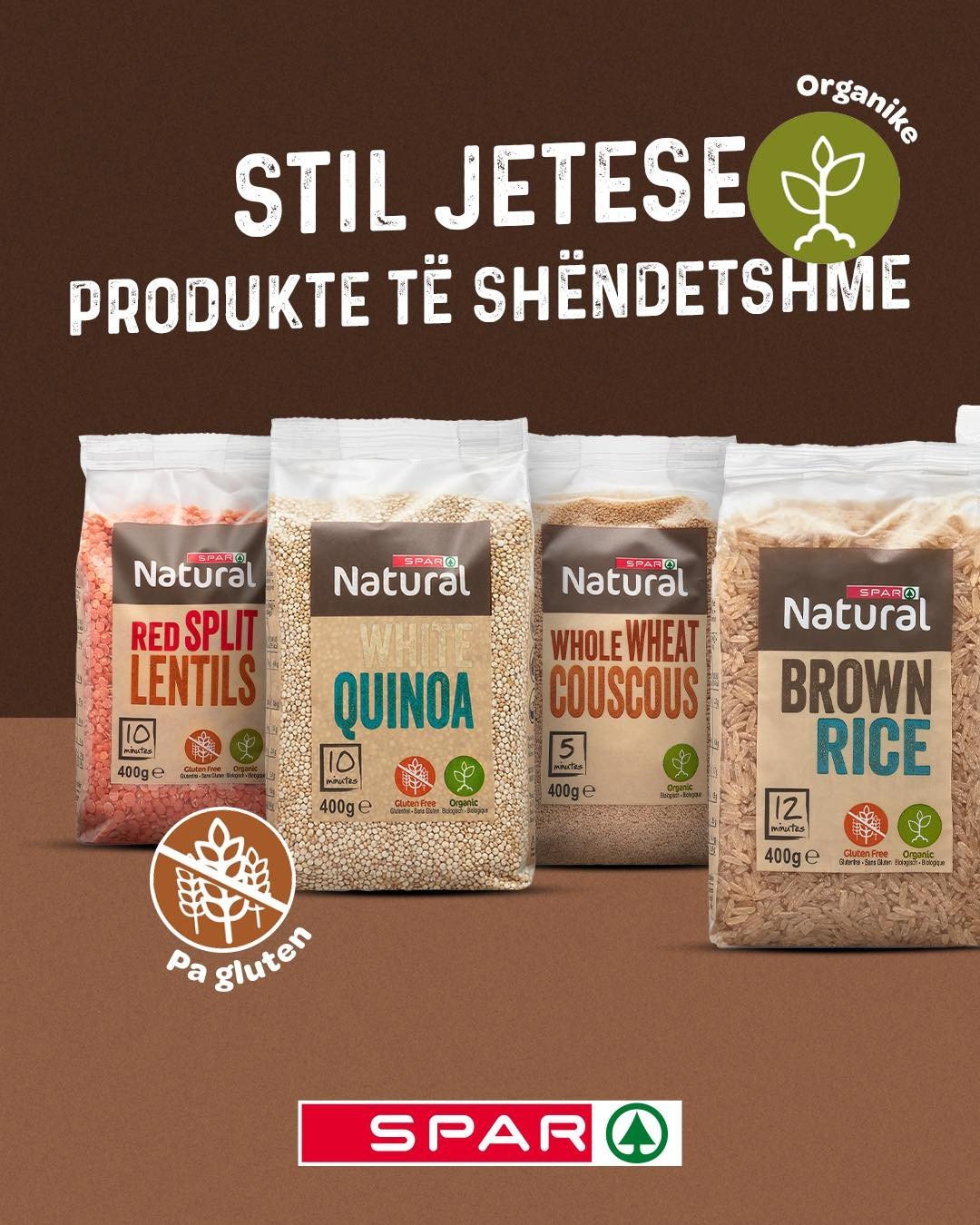 Produktet Spar Natural janë zgjedhja ideale