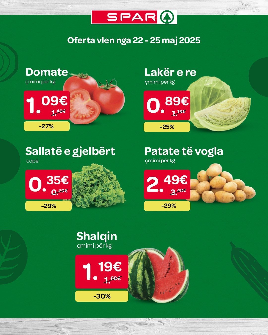 Frutat dhe perimet më të freskëta me super çmime