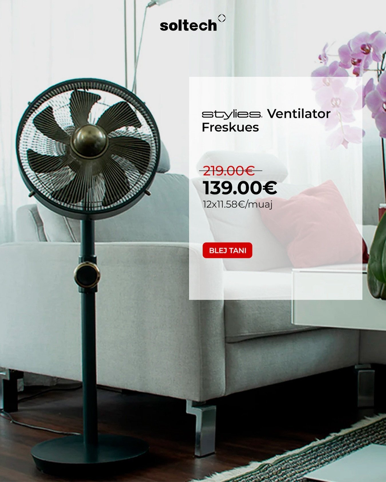 Ventilatorët STYLIES