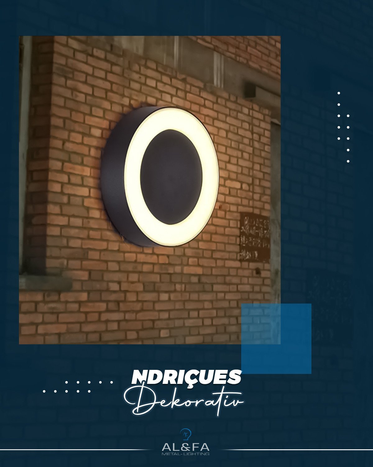 Ndriçues muri LED