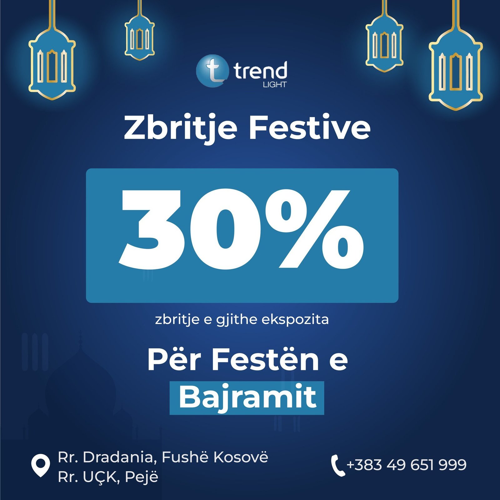 Zbritje Festive për Bajram!