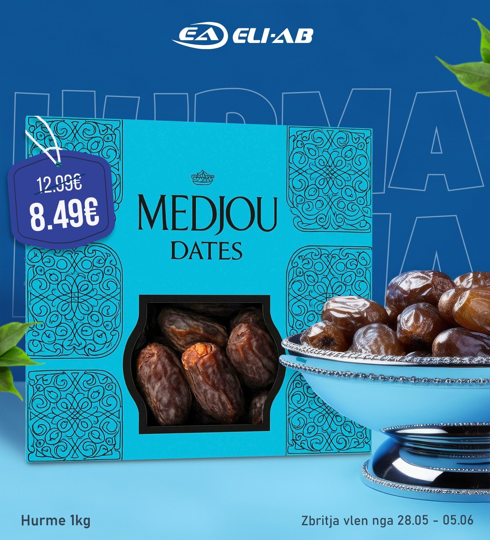 Hurma 1kg, të ëmbla dhe të shëndetshme