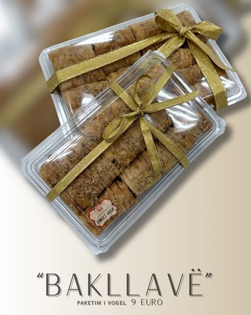 Bakllavë në paketim të vogël