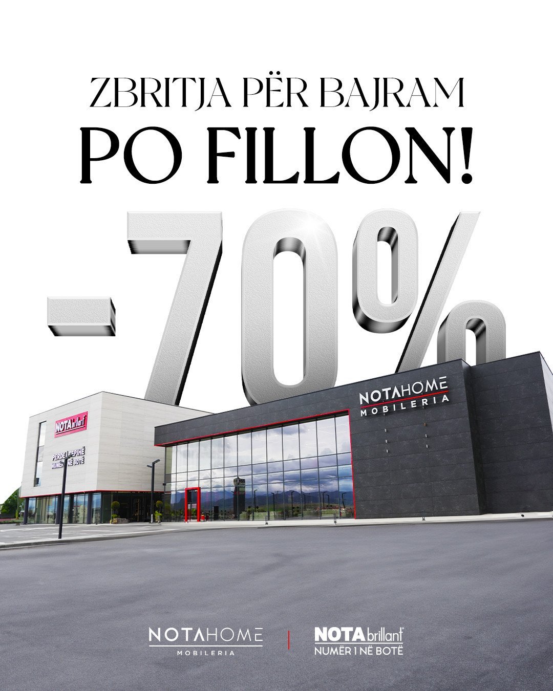 Nota Home & Nota Brillant sjellin SUPER OFERTA për nder të festës