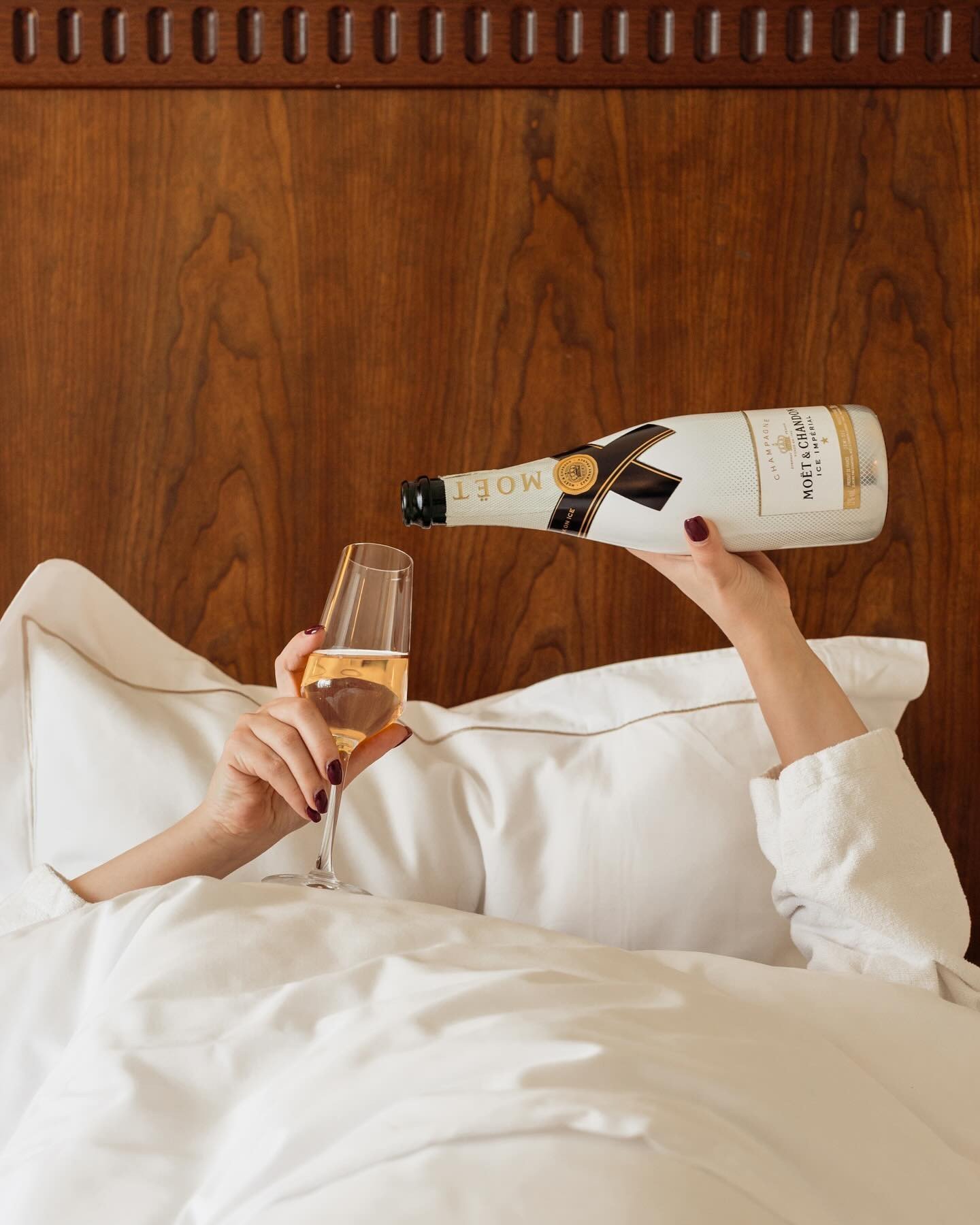 Cheers to comfort and luxury
