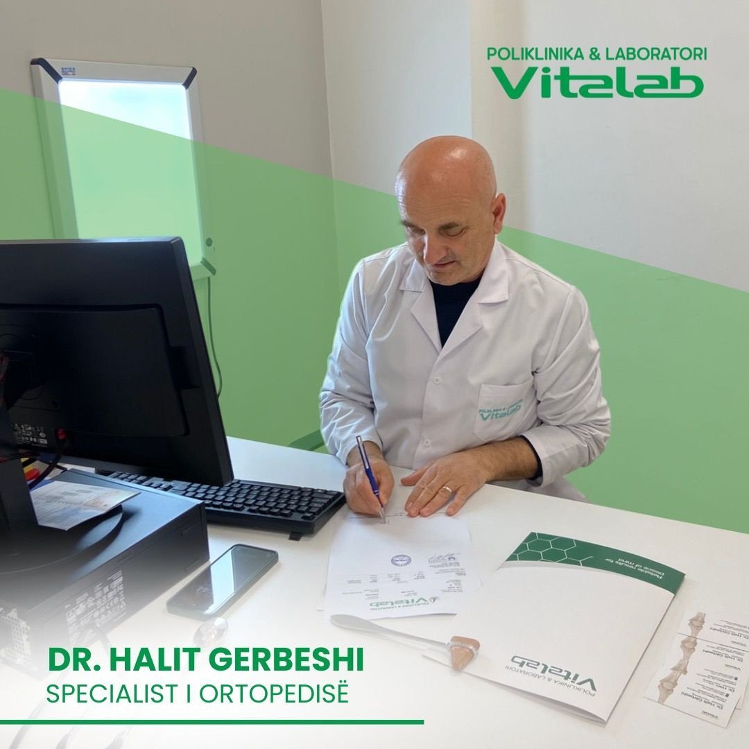 Dr. Halit Gerbeshi / Specialist i Ortopedisë