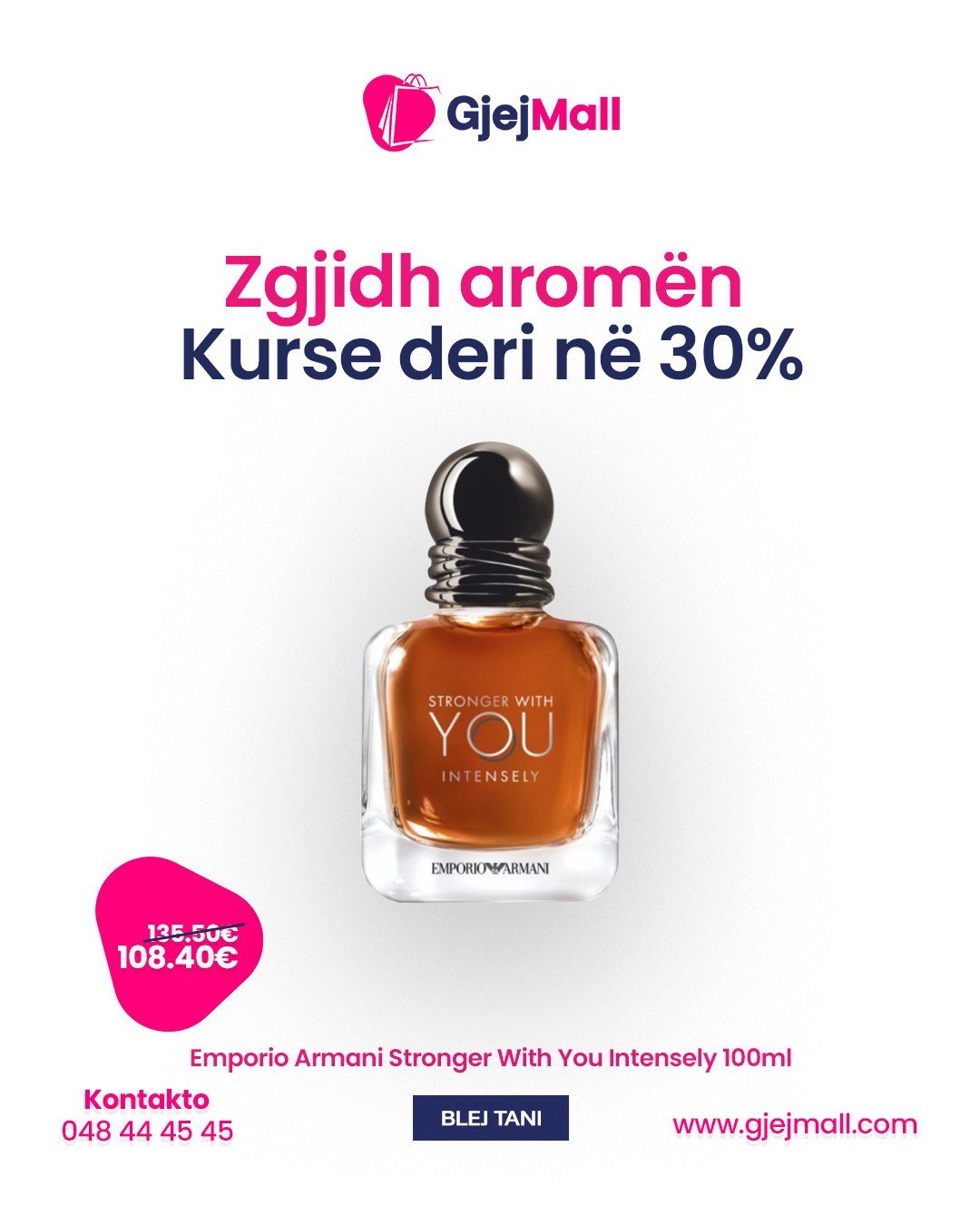 Emporio Armani stronger with you intensly
