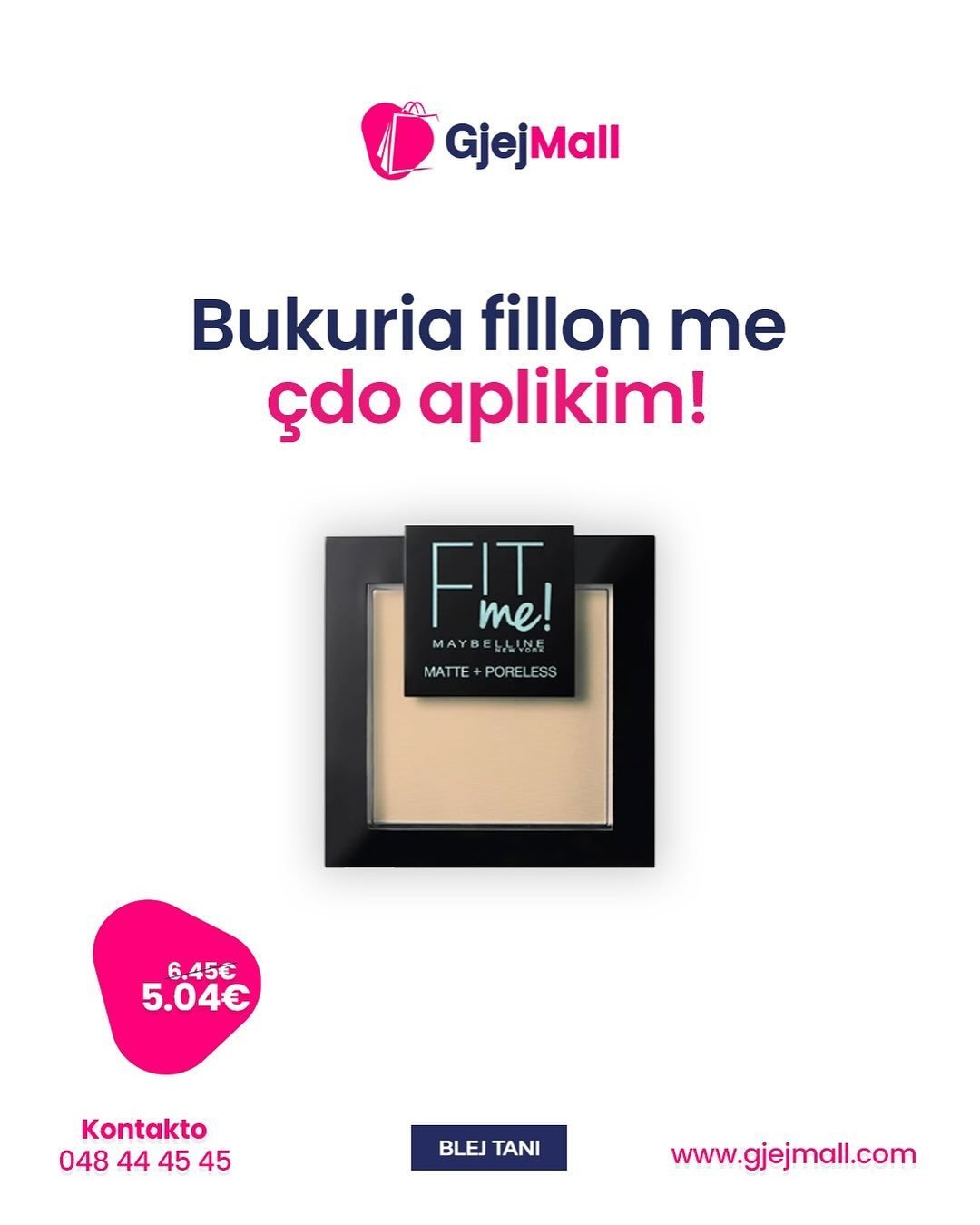 Fit Me Matte + Poreless Powder Foundation Makeup