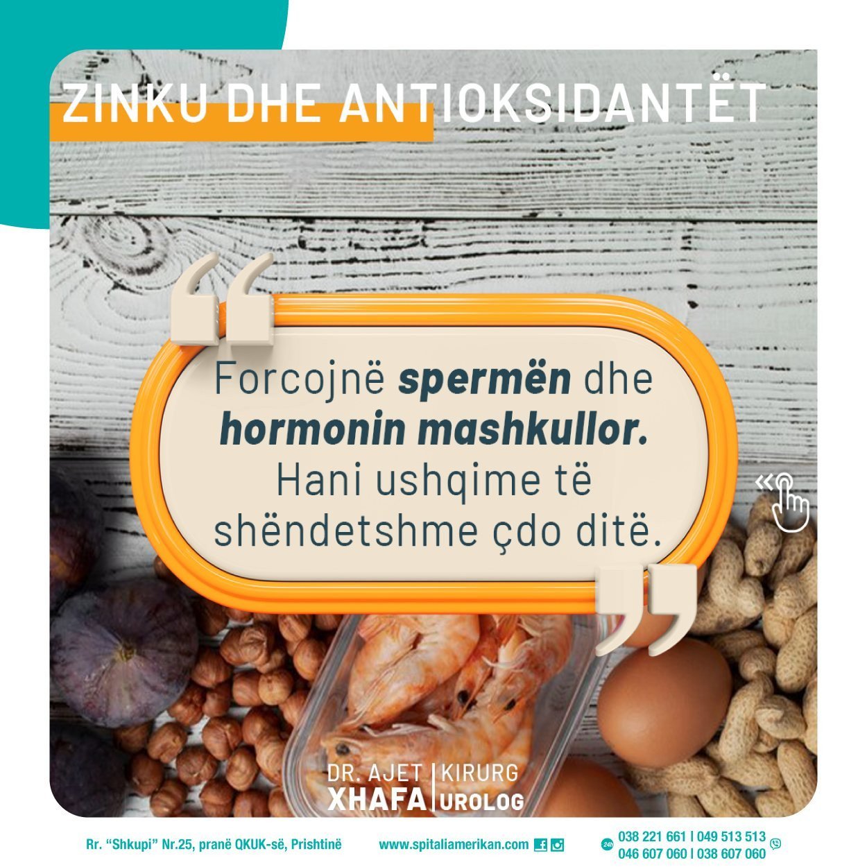 RRITJA E FERTILITETIT TEK MESHKUJT