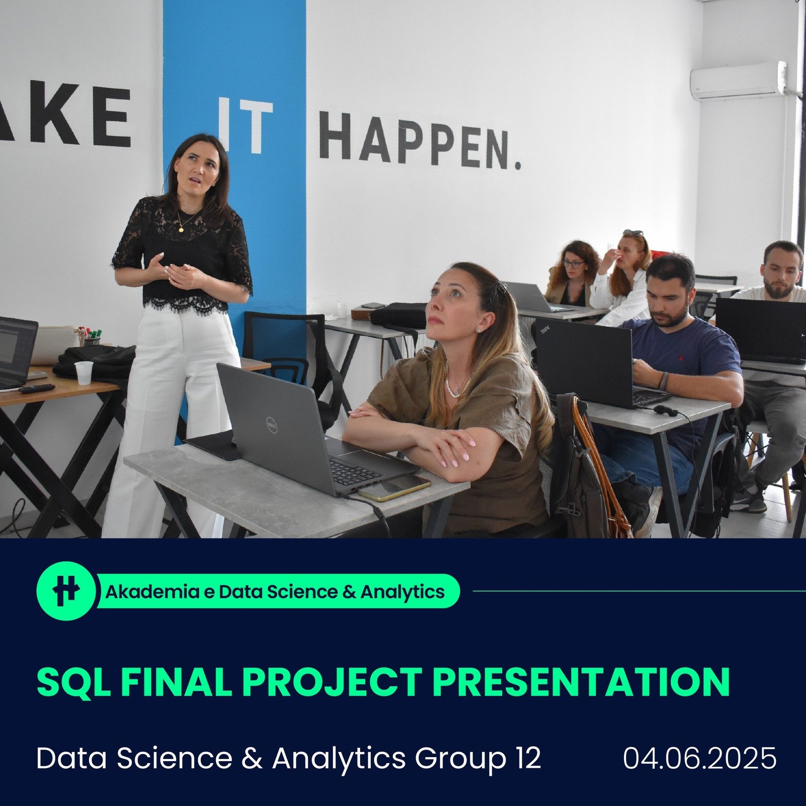 Projekt final SQL, prezentuar me sukses
