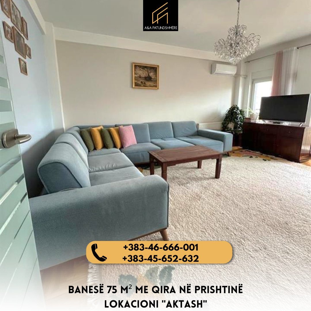 Banesë 75 m² me Qira Prishtinë/Aktash