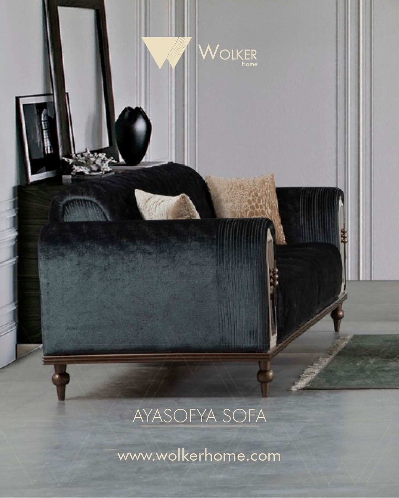Zbuloni Ayasofya Sofa nga Wolker Home