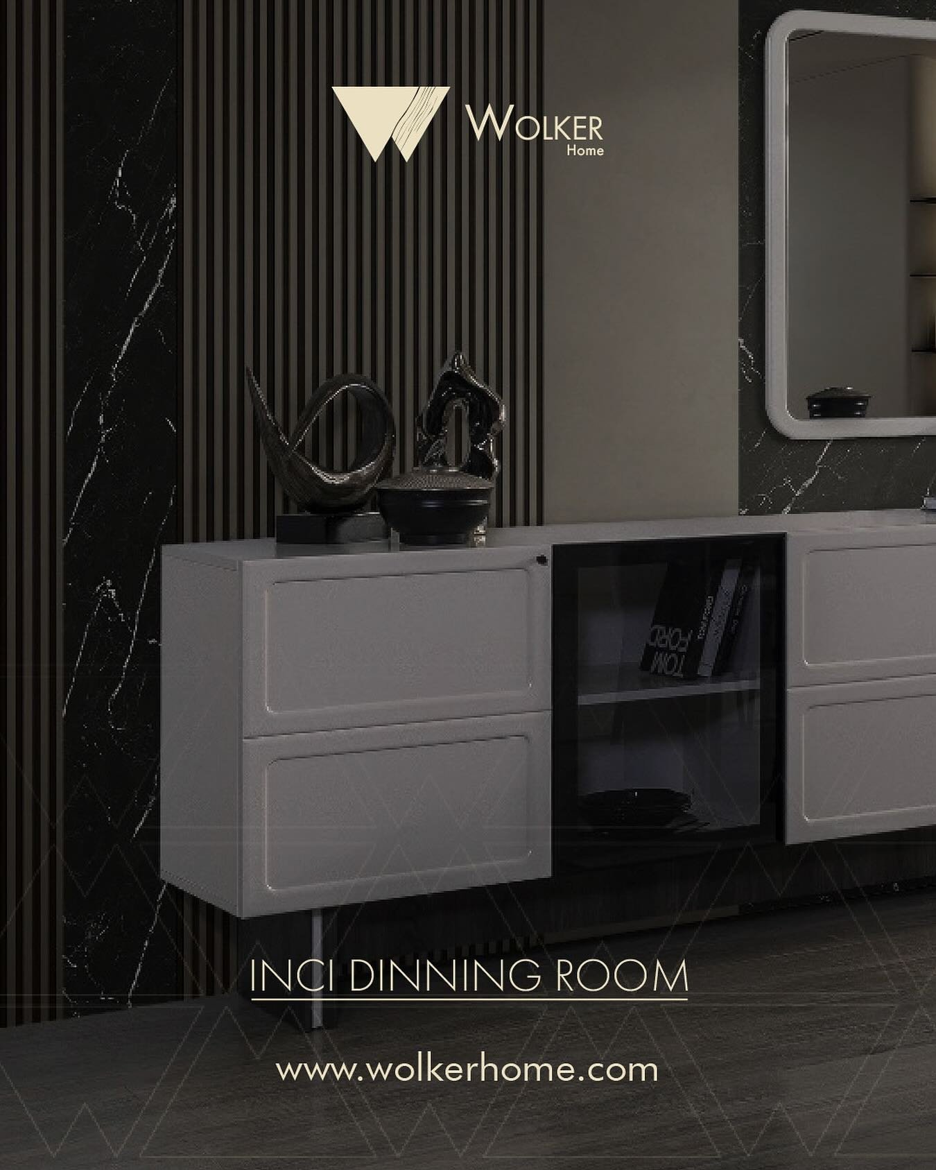 Elegancë në çdo detaj – INCI Dining Room nga Wolker Home
