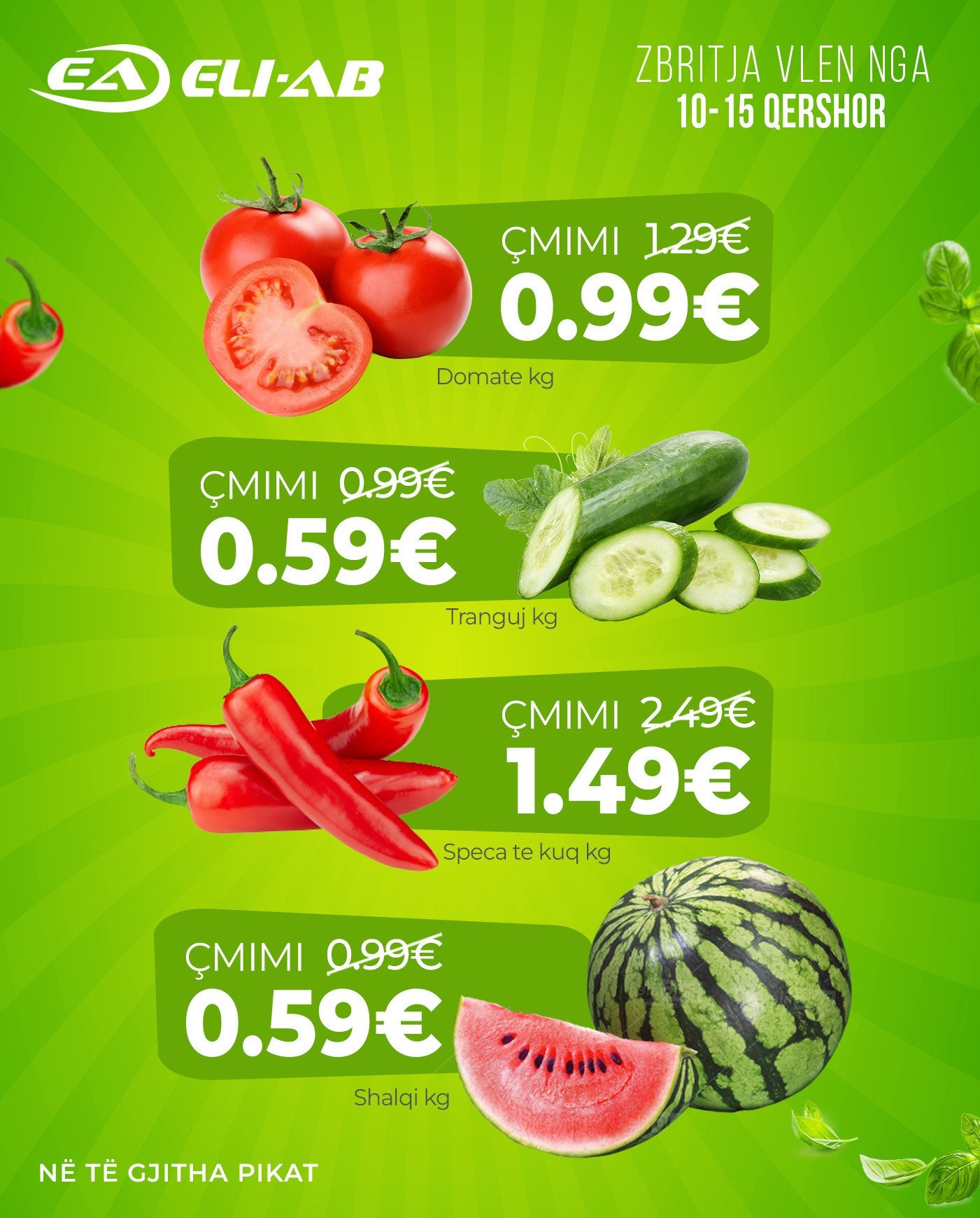 Pemë dhe perime!