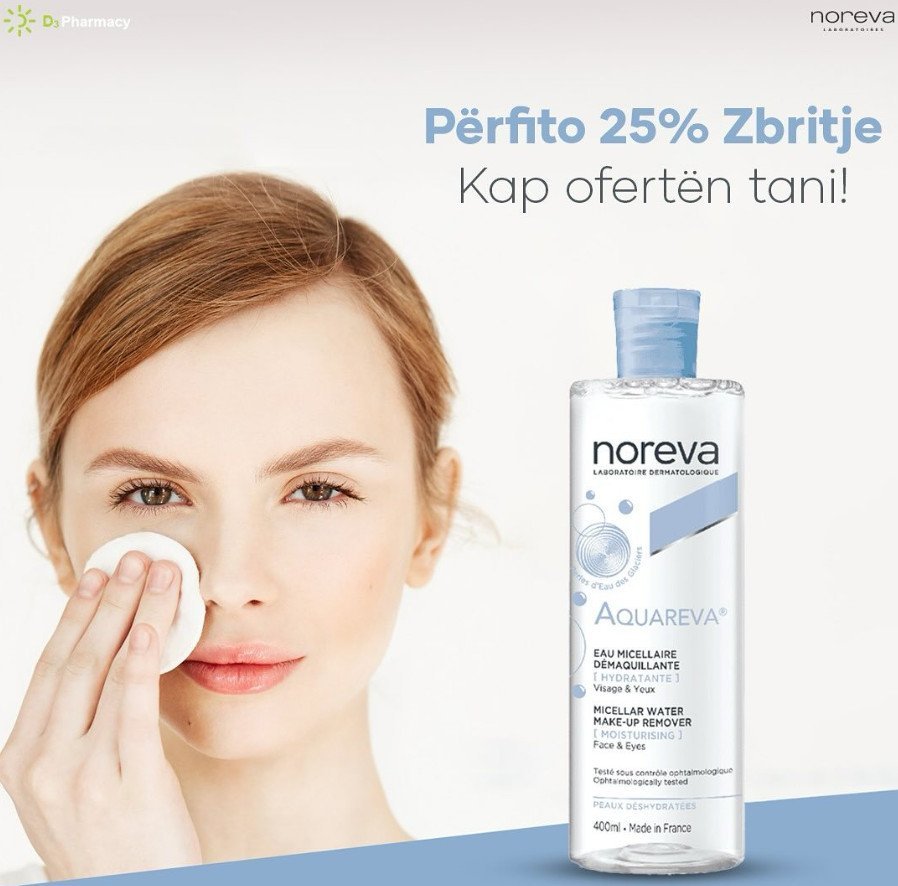 Përfito 25% zbritje në Noreva Eau Micellaire Démaquillante Hydratante!