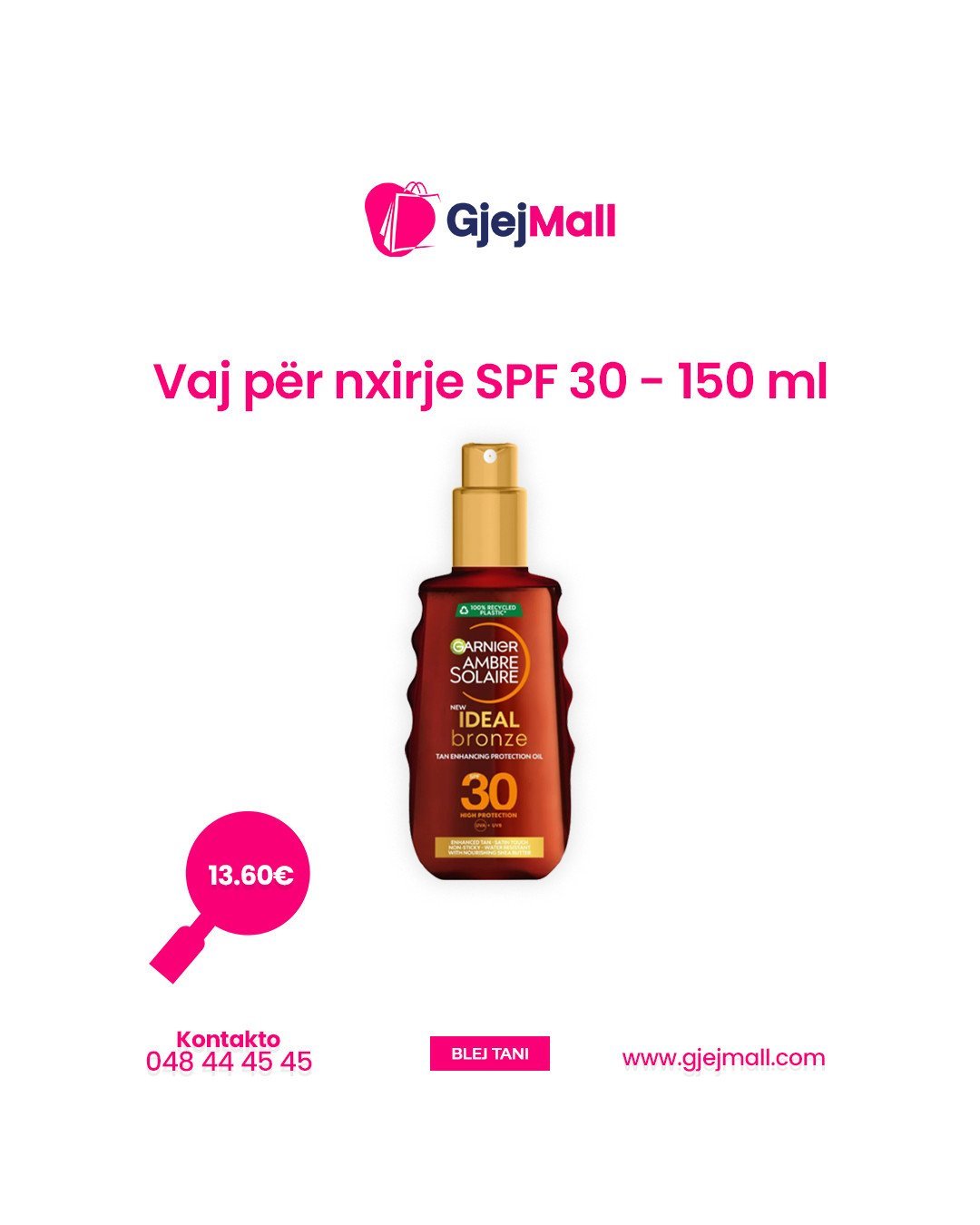 Gati për nxirje të bukur dhe mbrojtje nga dielli?
