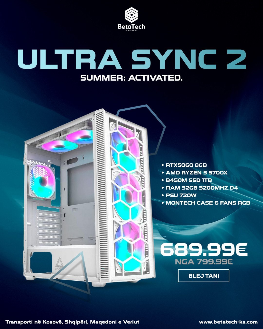 ULTRA SYNC 2 – Performancë e fuqishme, gati për verë!