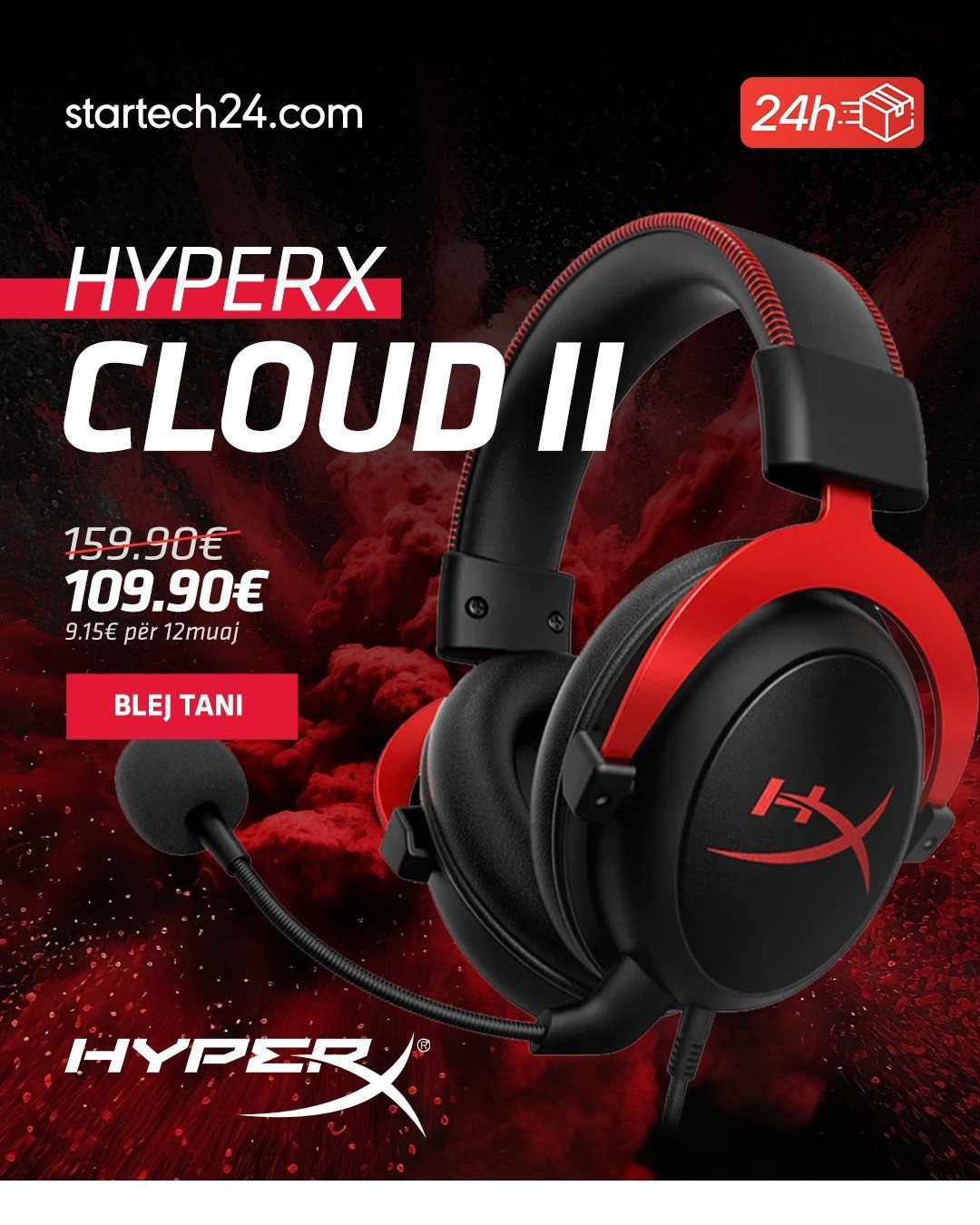 HyperX Cloud II dhe HyperX Cloud III