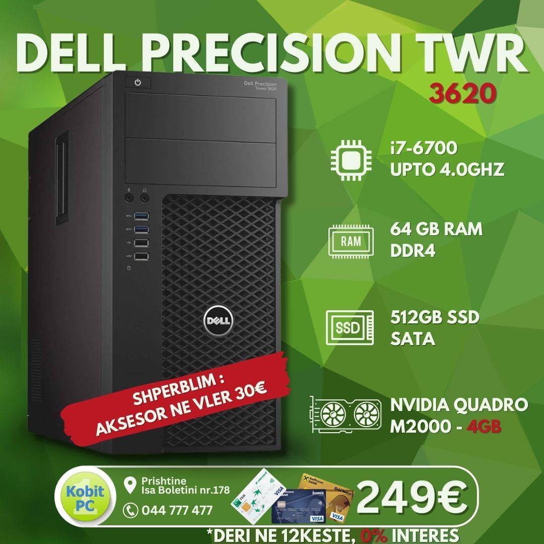 DELL PRECISION 4GB KARTEL GRAFIKE me super çmim