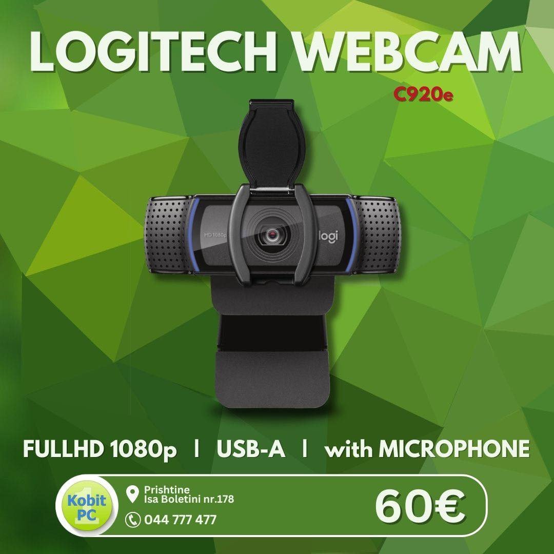 LOGITECH C920e WEBCAM  me super çmim
