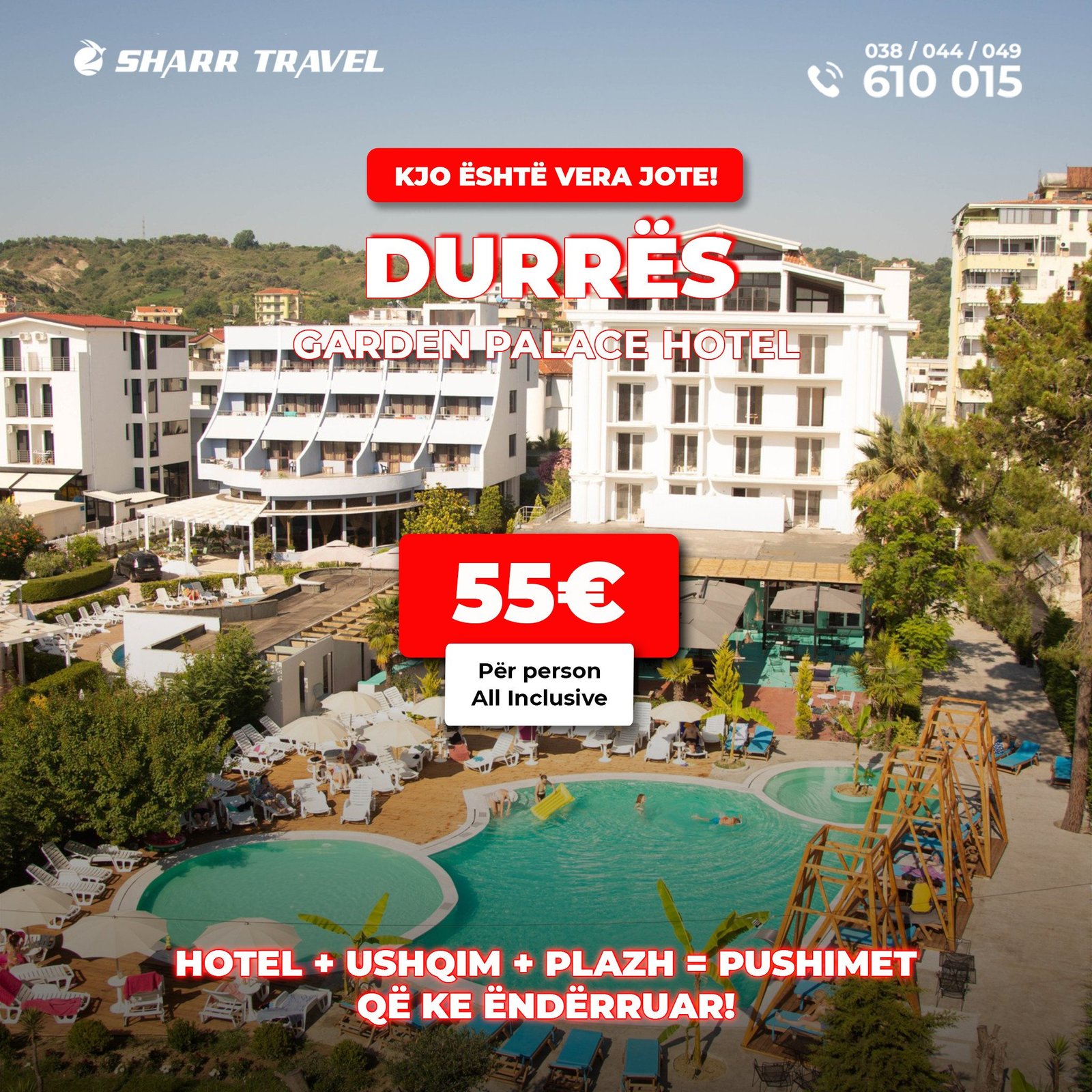 GARDEN PALACE HOTEL – DURRËS