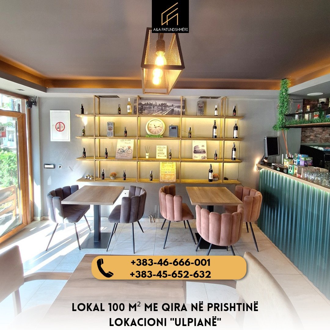Lokal 100m² me Qira "Prishtinë/Ulpianë"