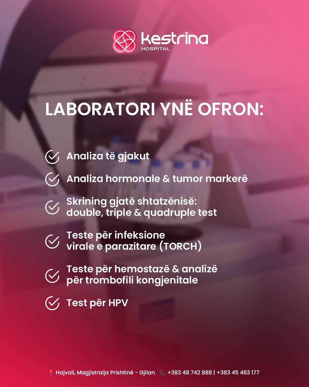 Diagnozë moderne dhe e sigurt