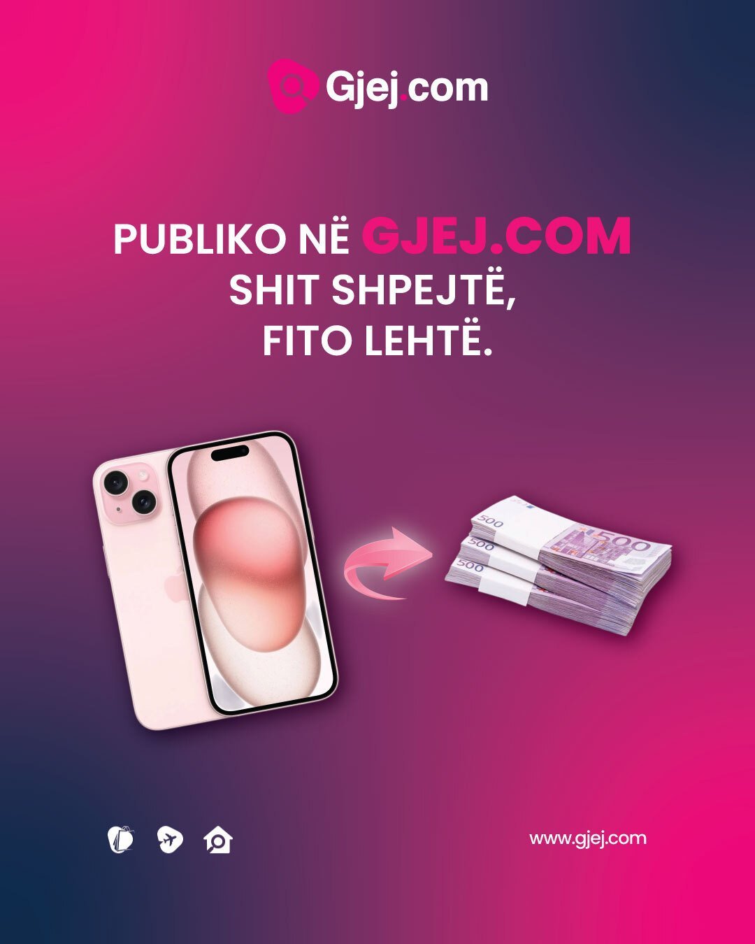 Publiko në Gjej.com – Shit shpejt, fito lehtë
