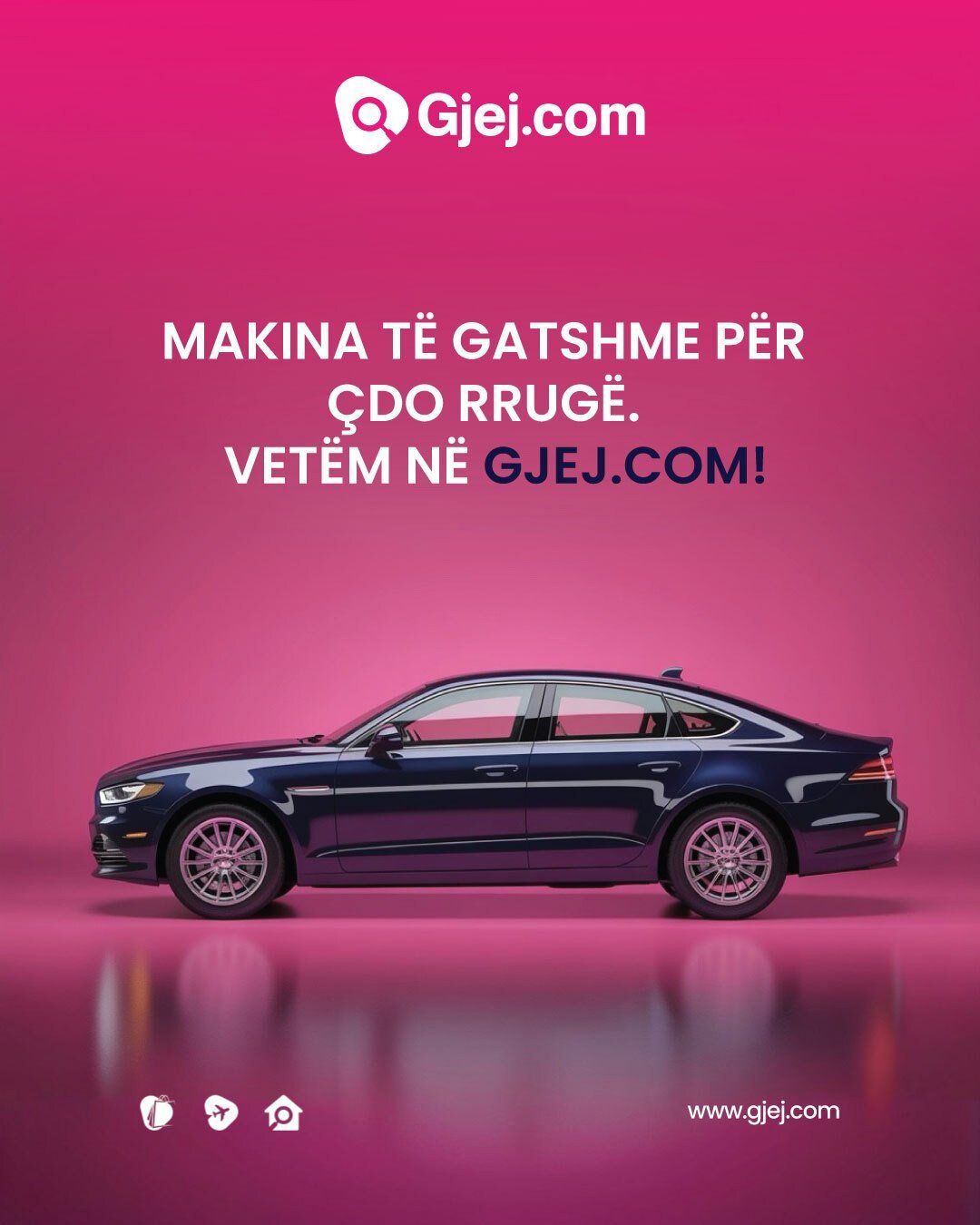 Rruga të pret — zgjidh makinën me qira në Gjej.com dhe nise aventurën sot